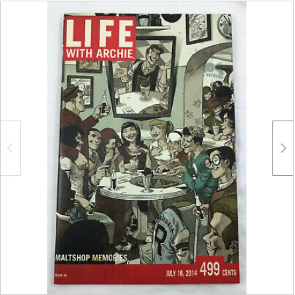 Life with Archie #36 Comic Cover D 2014 Maltshop Memories